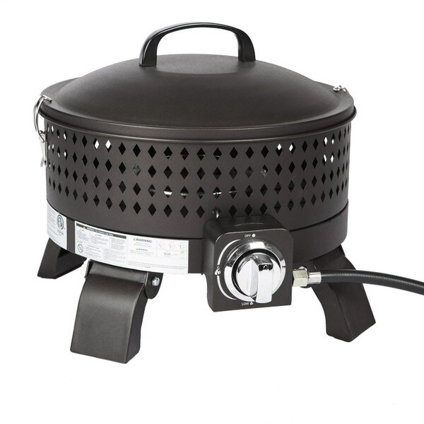 Paramount portable gas firepit