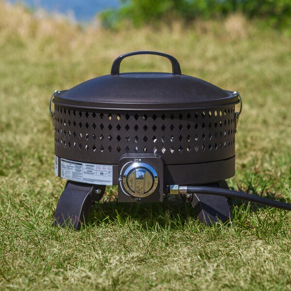 Paramount portable gas firepit