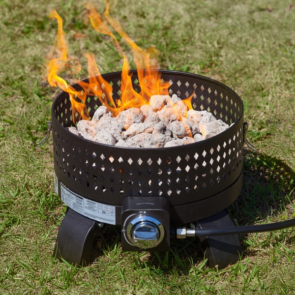 Paramount portable gas firepit