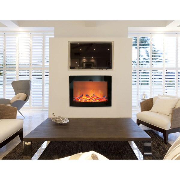 Daniel electric fireplace