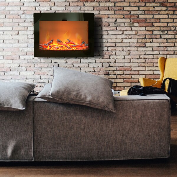 Daniel electric fireplace