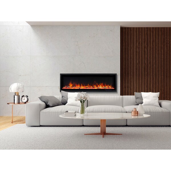 Kennedy II Smart Electric Fireplace