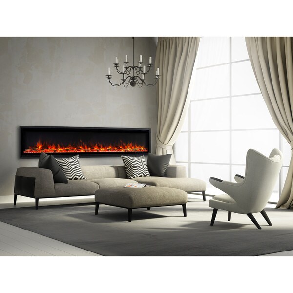 Kennedy smart electric fireplace