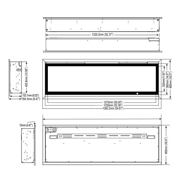 ActiveFlame 50 inch Fireplace