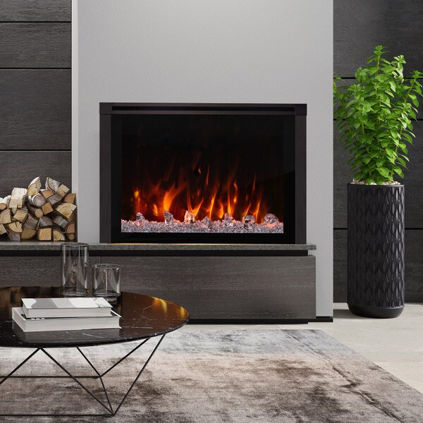 36 inch Recessed Electric Fireplace