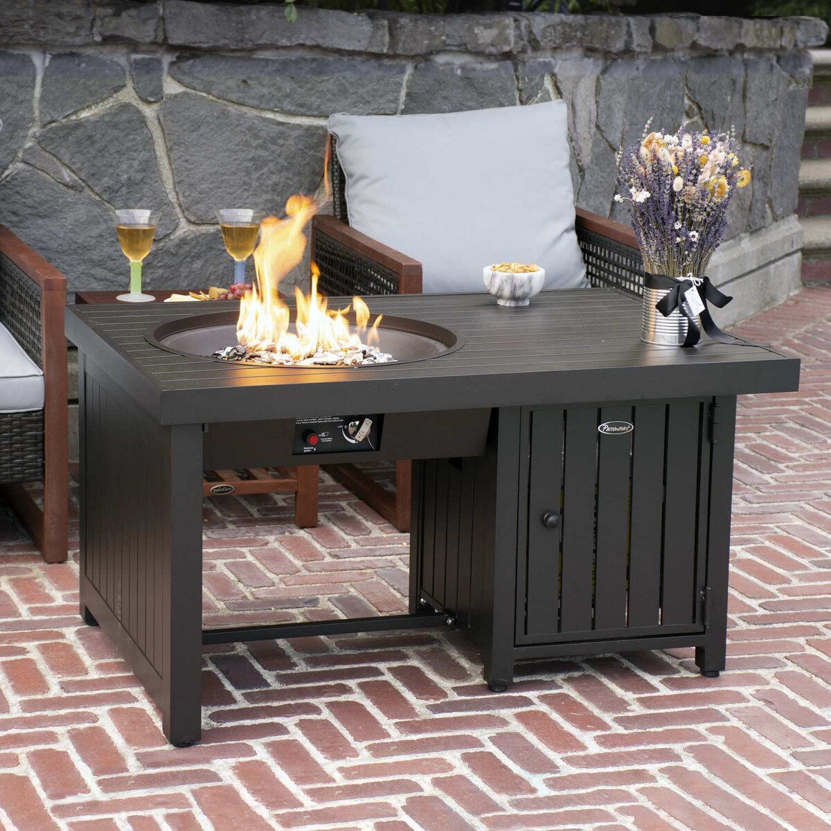 Propane Natural Gas firepit table