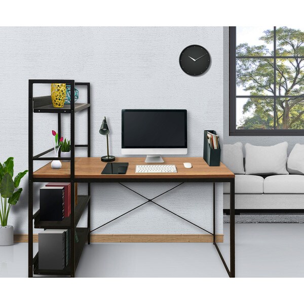 Leo Spacesaver desk bookshelf