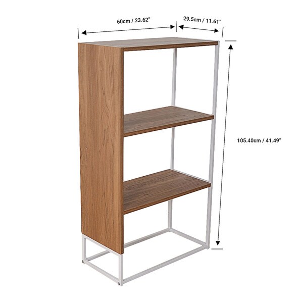 Milo Three Tier Bookshelf