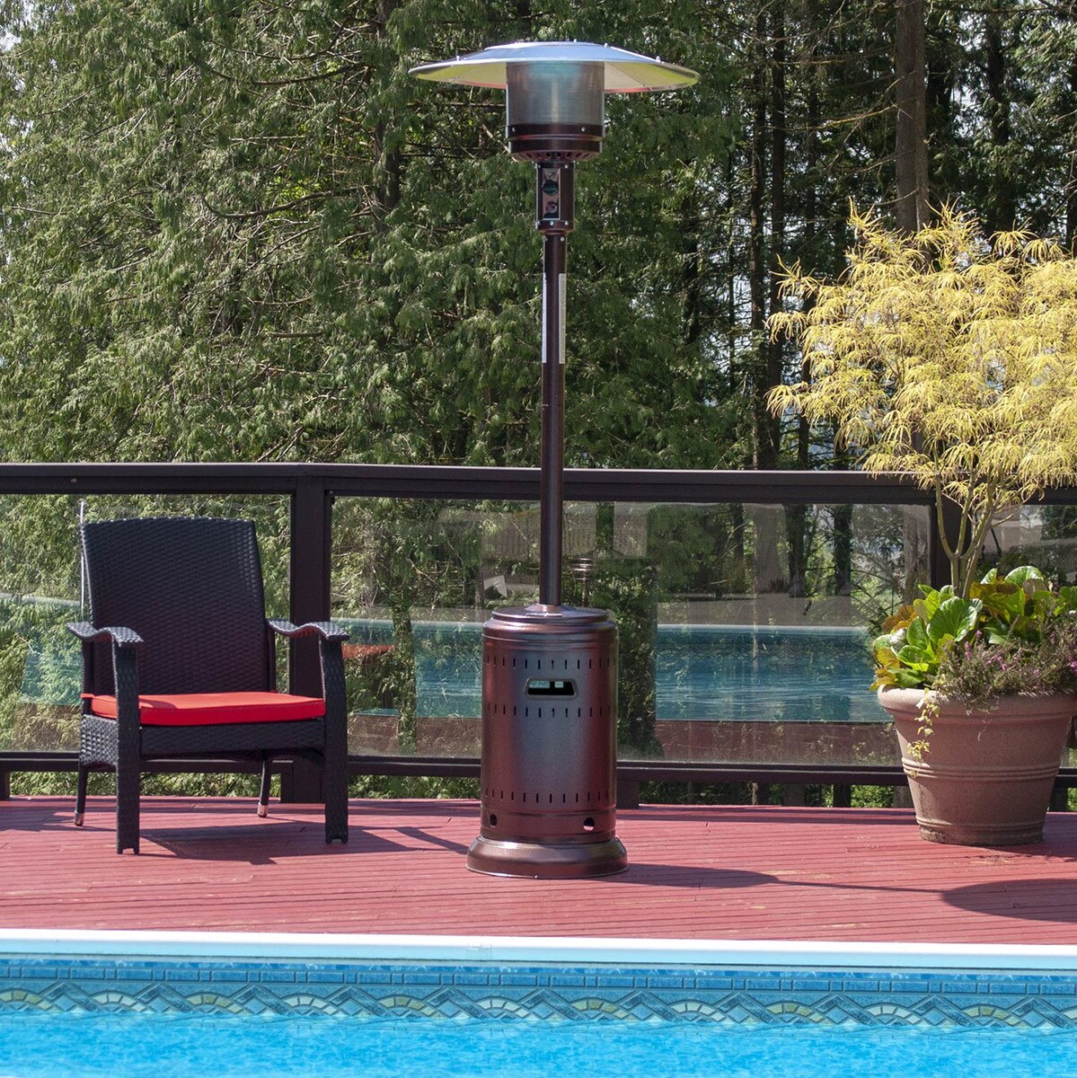 Bronze Propane gas Patio Heater