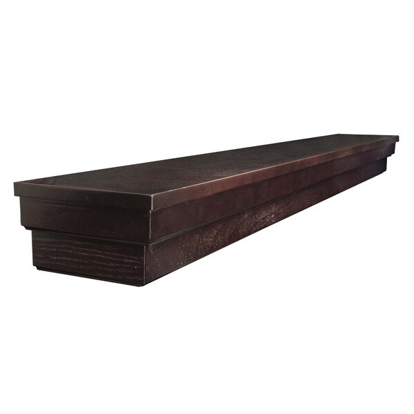 Roman 45 inch Wood Veneer Mantel