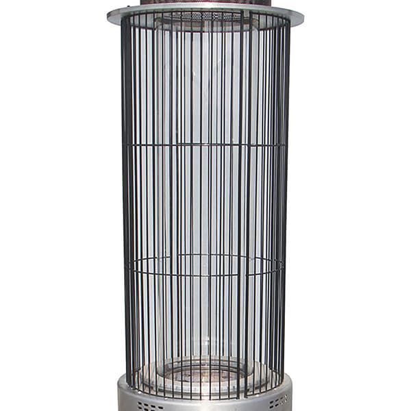 patio heater glass