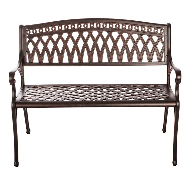 Paradise Cast Aluminum bench