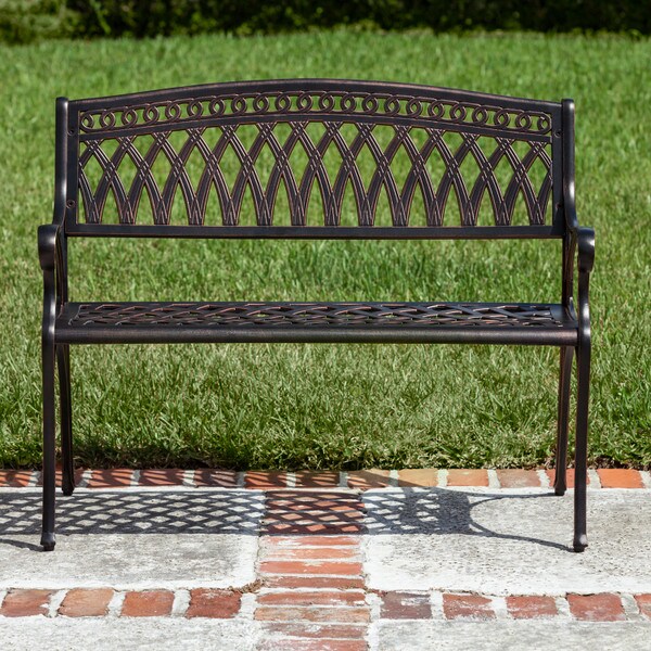 Paradise Cast Aluminum bench