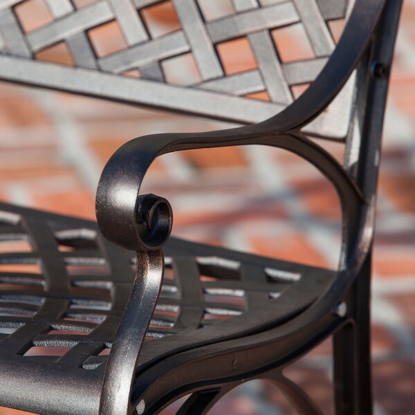 Cast Aluminum Bench