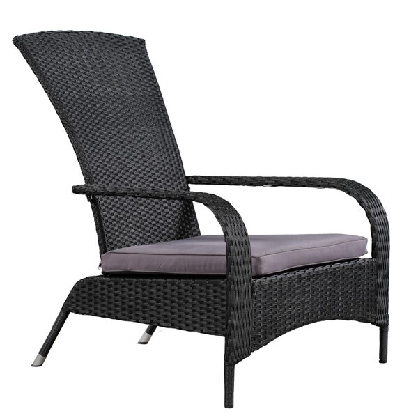 Black Comfort Height Muskoka Chair