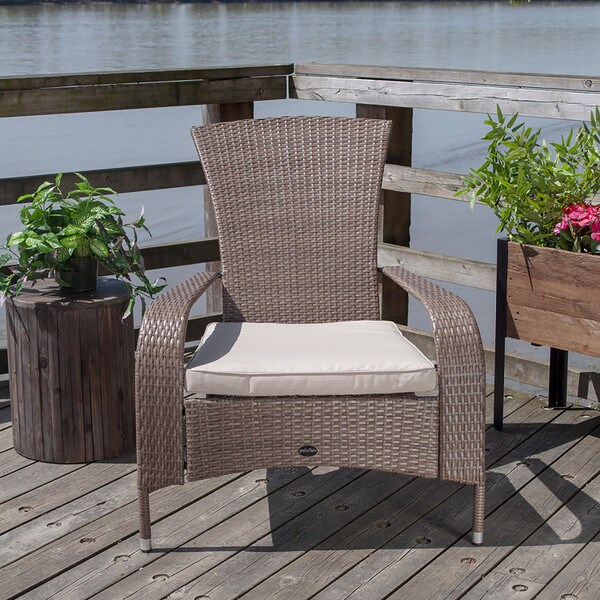 Light brown muskoka chair