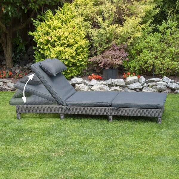 Laura KD Lounger, grey