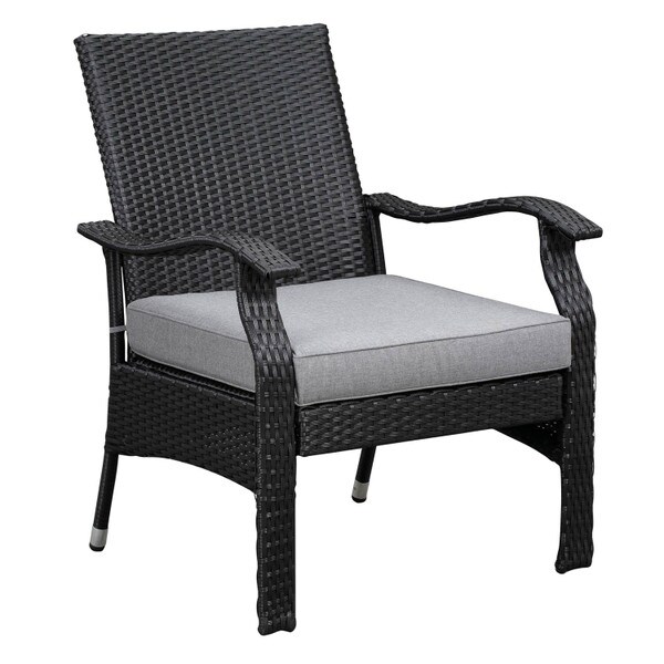 Patioflare Whylie Wicker Chat Set