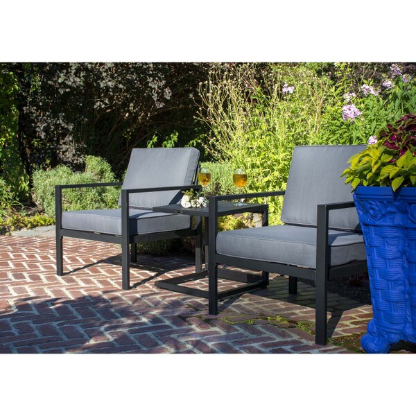 patioflare metal patio chat set