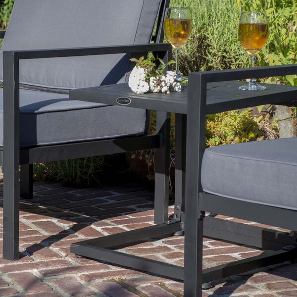 patioflare metal patio chat set