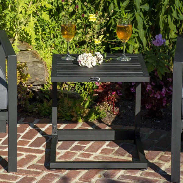 patioflare metal patio chat set