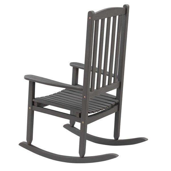 Acacia Wood Rocking Chair