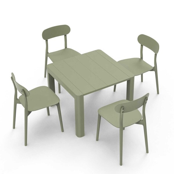 Patioflare green patio table