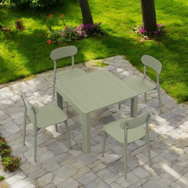 Patioflare green patio table
