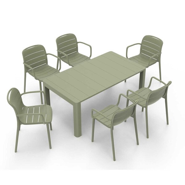 Patioflare green patio table