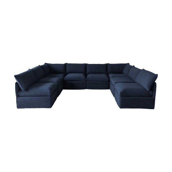 U-Shape Modular Patio Sofa Set