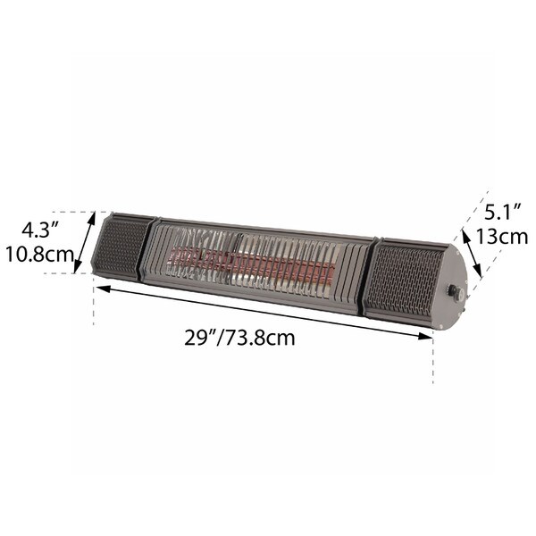 Electric Patio Heater Bluetooth