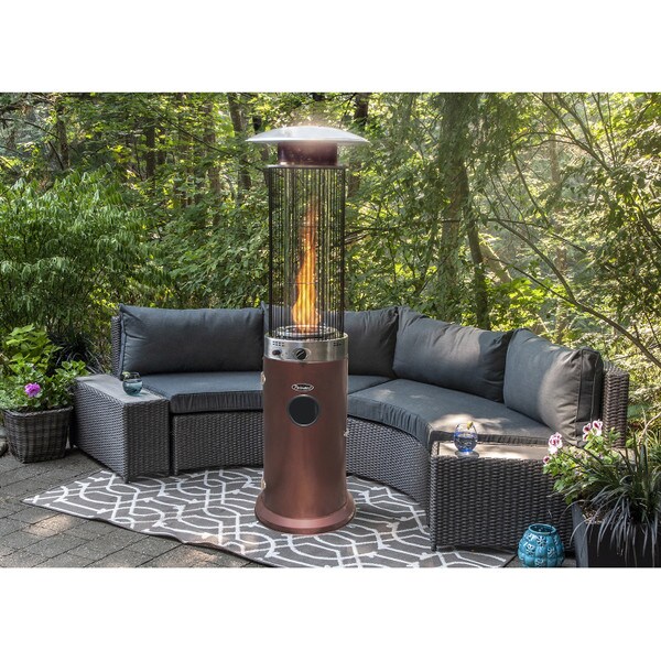 Venturi Spiral Flame Heater, Bronze