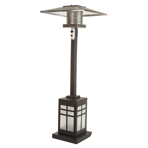 Illuminated Mission Patio Heater