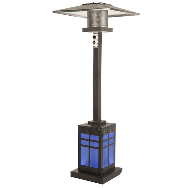 Illuminated Mission Patio Heater