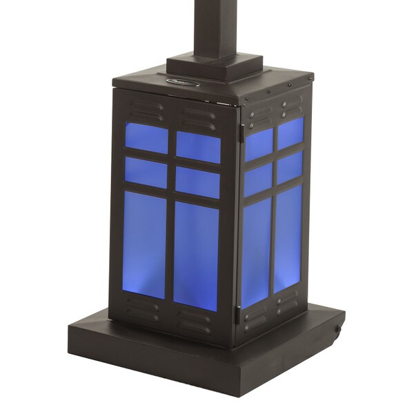 Illuminated Mission Patio Heater