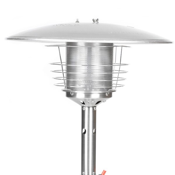 Stainless steel table top heater