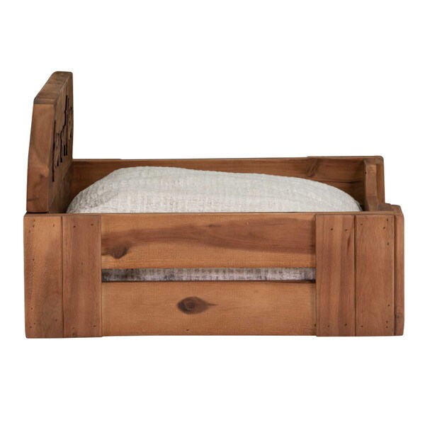 Earth Friendly wooden pet bed