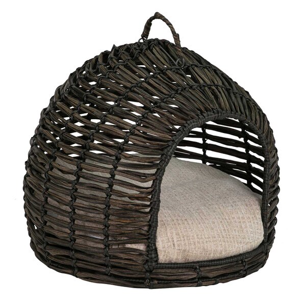 Resin Wicker Hide Away Pet Bed